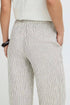 b.young Falakka Crop Trousers Rainy Day Stripe