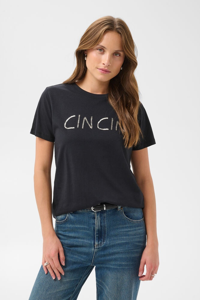 Saint Tropez Ulinea T-Shirt Black