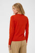 Saint Tropez Mila R-Neck Cardigan Valiant Poppy