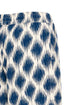 b.young Joella Shorts Ogee Ikat Med Blue
