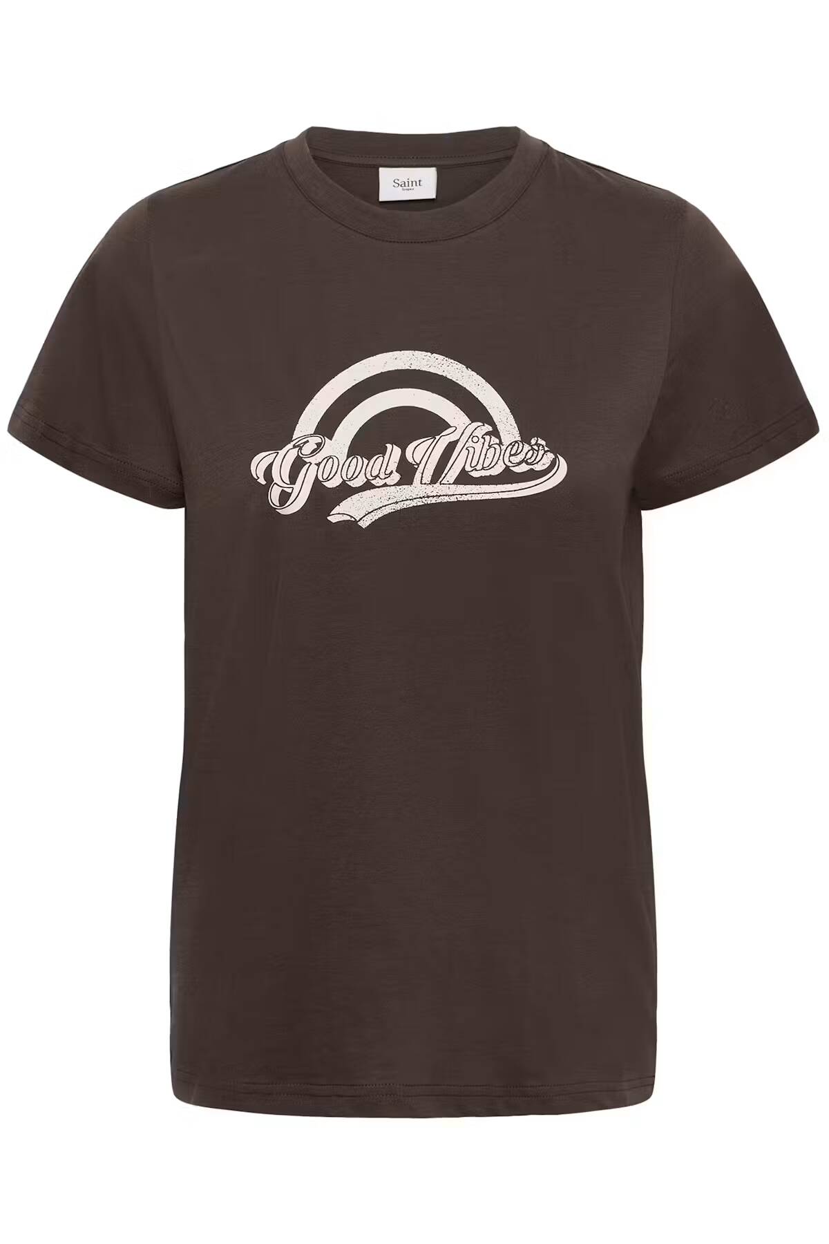 Saint Tropez Suvi T-Shirt Chocolate Brown