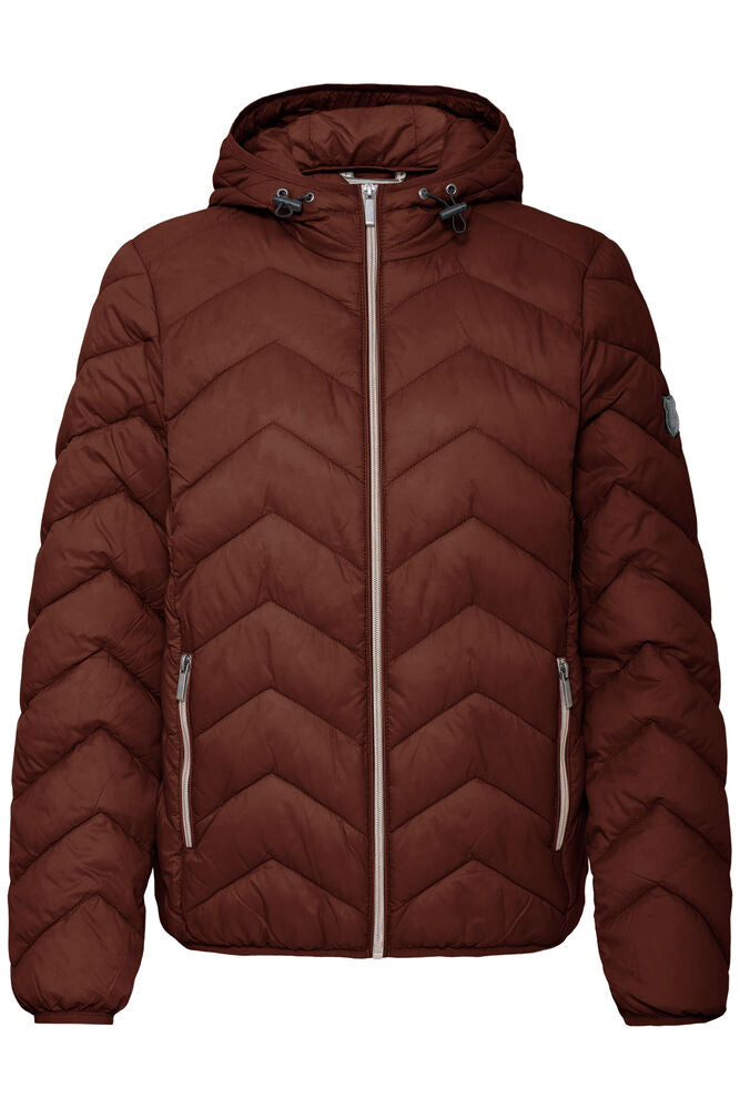 Fransa Padded Jacket Rum Raisin