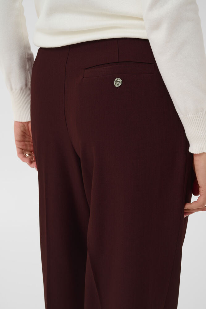 Saint Tropez Ubigail Trousers Winetasting Melange