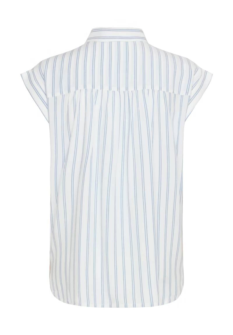 b.young Frigg Shirt Blouse Optical White Mix