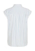 b.young Frigg Shirt Blouse Optical White Mix