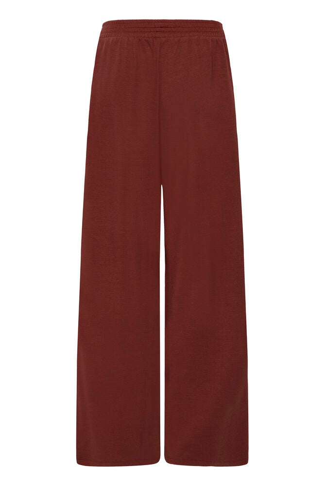 Fransa Aurora Trousers Rum W/White Contrast