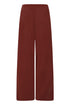 Fransa Aurora Trousers Rum W/White Contrast