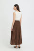 b.young Joannie Smock Skirt French Roast