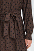 Fransa Adara Dress Hot Fudge Dotty