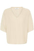 b.young Mobbe V-Neck Jumper Birch