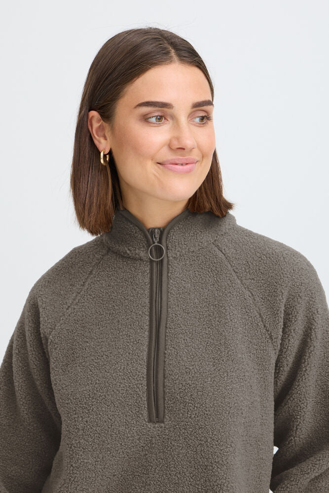 Fransa Tenya Pullover Driftwood