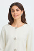 Fransa Sally Cardigan Whisper White