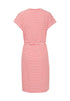 b.young Pandinna Jersey Dress Flame Stripe Mix