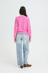 b.young Mikala Short Cardigan Phlox Pink
