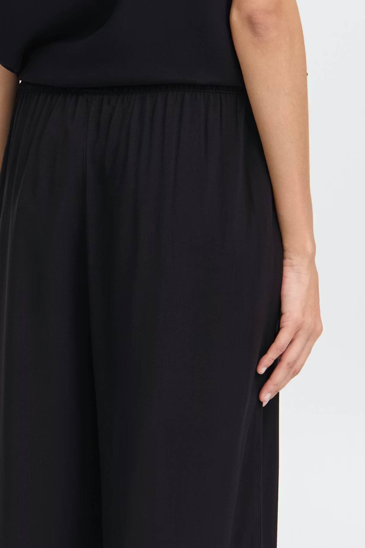 b.young Joella Crop Trousers Black