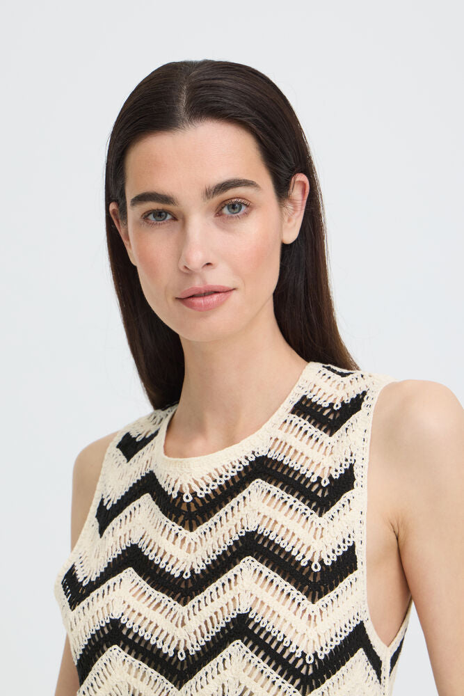 b.young Oesra Slipover Birch Stripe