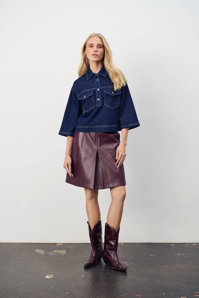 Saint Tropez Lavini Skirt Decadent Chocolate