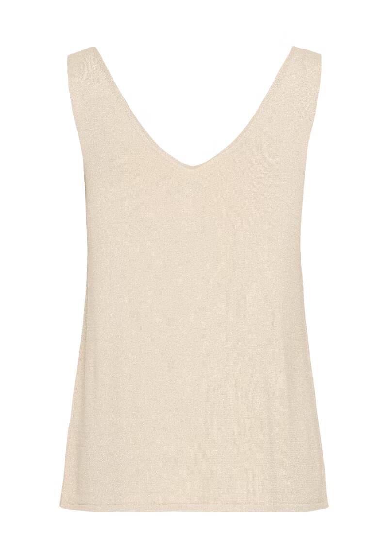 b.young Mobbe Sleeveless Blouse Frosted Almond