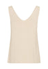 b.young Mobbe Sleeveless Blouse Frosted Almond