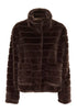 Saint Tropez Leonie Jacket Chocolate Brown