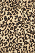 Fransa Ease Dress Brown Leopard Art