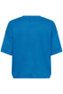 Saint Tropez Mila Boxy SS Pullover Campanula Melange