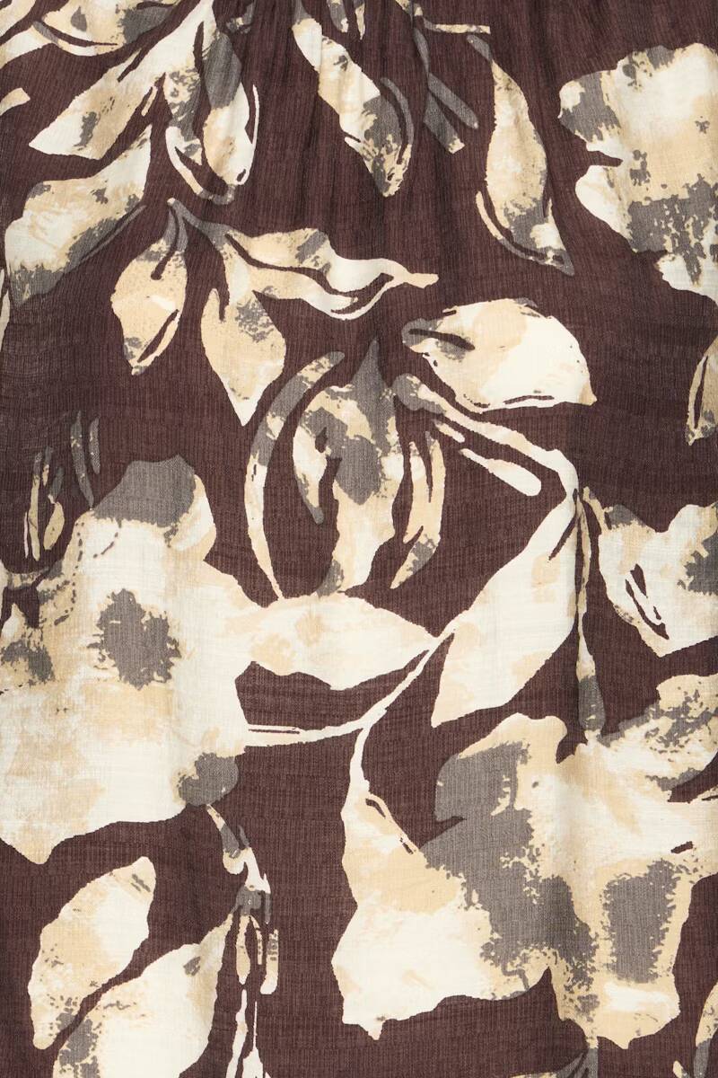 Fansa Ariana Blouse Dis Floral Fudge