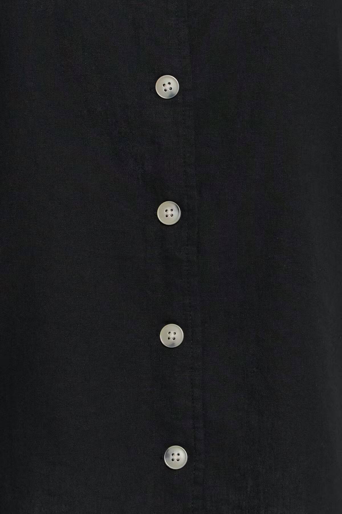 b.young Falakka Ruffle Shirt Meteorite