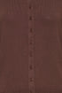 Fransa Zubasic Cardigan Hot Fudge