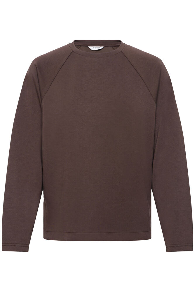 b.young Pusti Raglan Long Sleeve T-Shirt Java