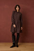 Fransa Adara Dress Hot Fudge Dotty
