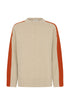 b.young Otari Contrast Jumper Humus Melange