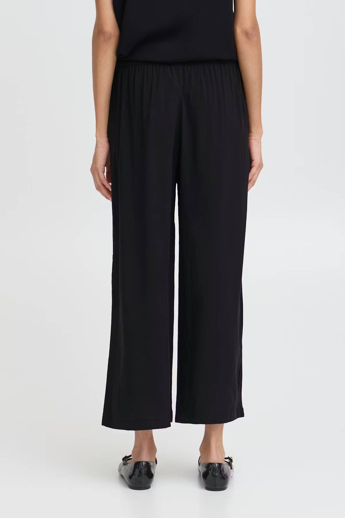 b.young Joella Crop Trousers Black