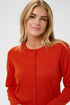 Saint Tropez Mila R-Neck Cardigan Valiant Poppy