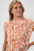 Saint Tropez Lilja Crinkle SS Shirt Seedpearl Valiant Daisy