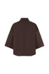 Fransa Cleo Shirt Hot Fudge