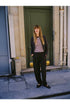 b.young Danta Barrel Dart Trousers Java Melange