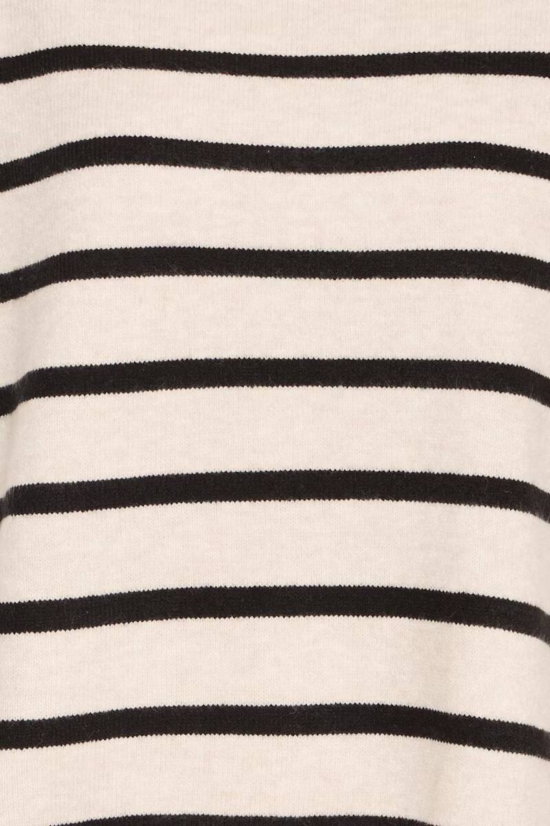 Fransa Bitte Poncho Limestone Melange Mix