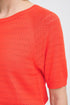 b.young Omanja Short Sleeve Jumper Flame Scarlet