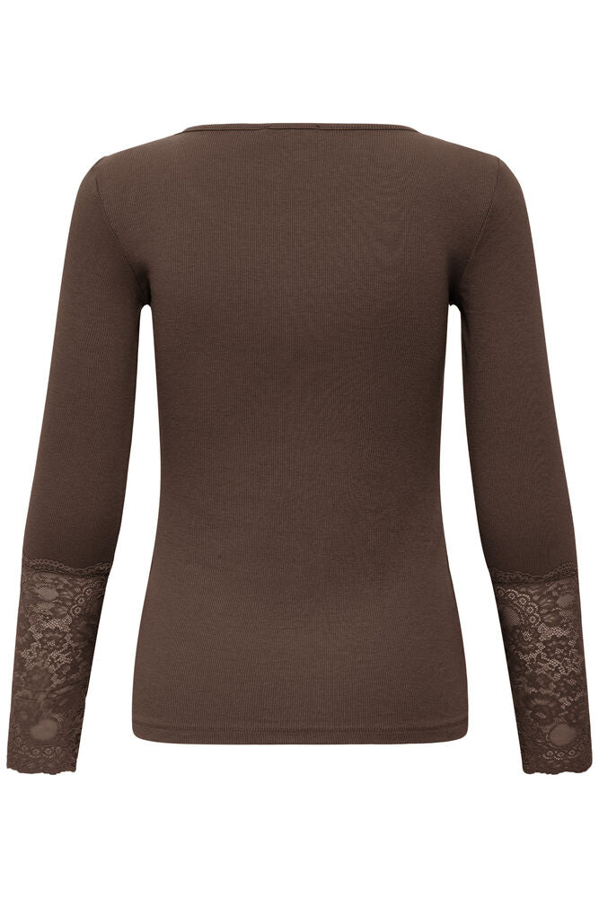 Fransa Hizamond Tee Hot Fudge
