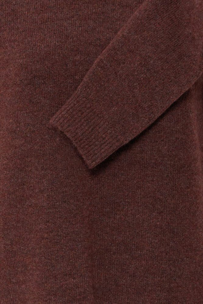Fransa Ellis Pullover Rum Raisin Melange