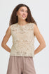 Fransa Prim Top Oatmeal