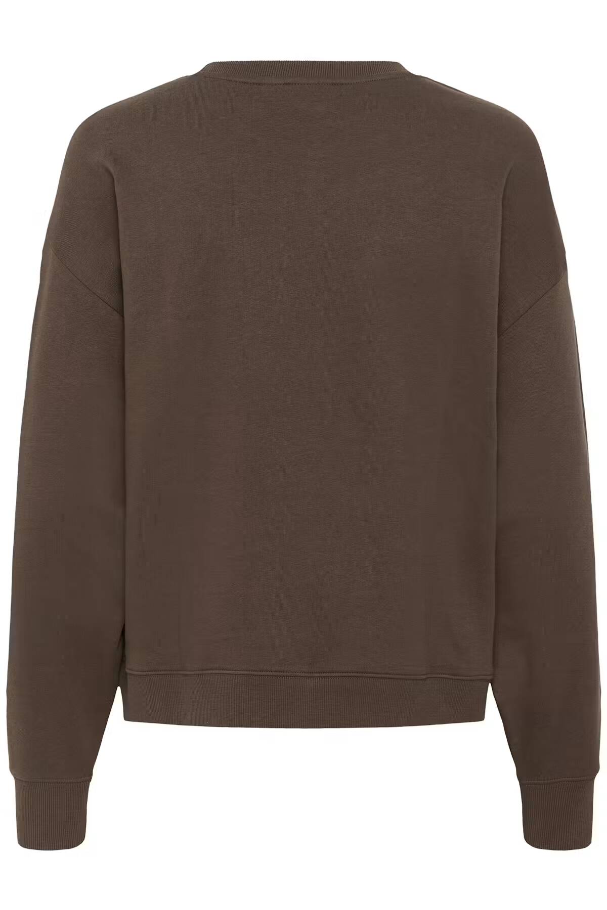 Saint Tropez Suzie Sweatshirt Chocolate Brown