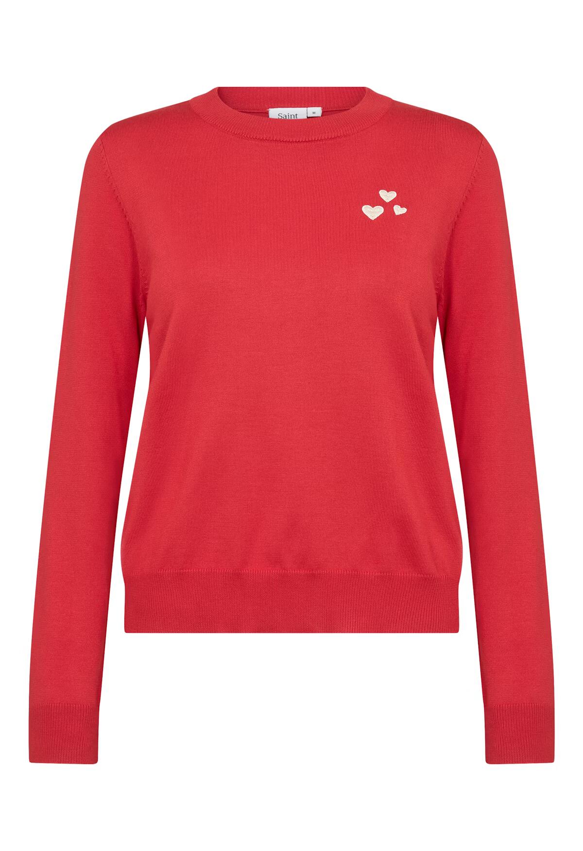 Saint Tropez Valentina Pullover Flame Scarlet