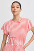 b.young Pandinna Jersey Dress Flame Stripe Mix