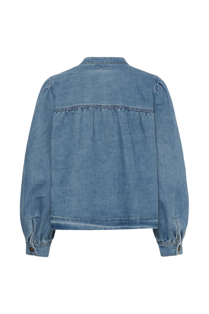 Saint Tropez Tera Shirt Medium Blue Denim