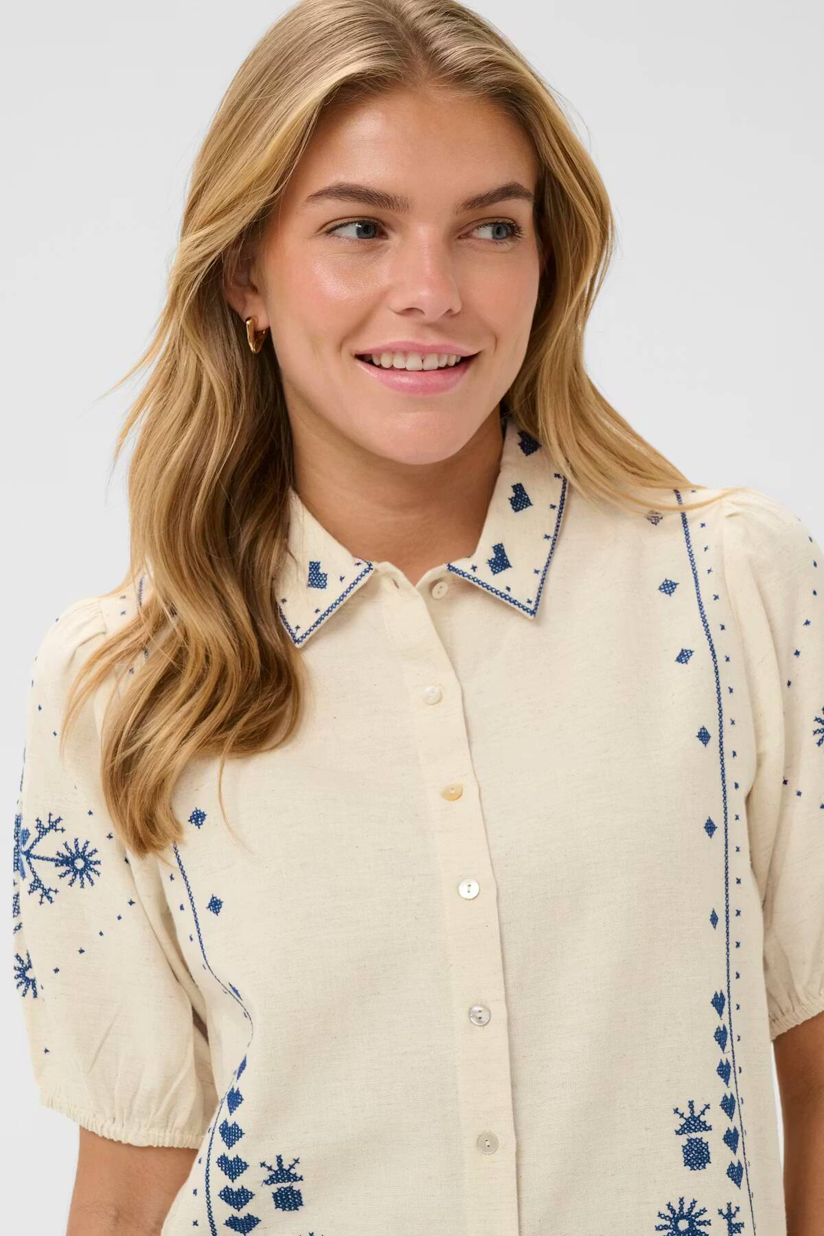 Saint Tropez Romelle Shirt Turtledove