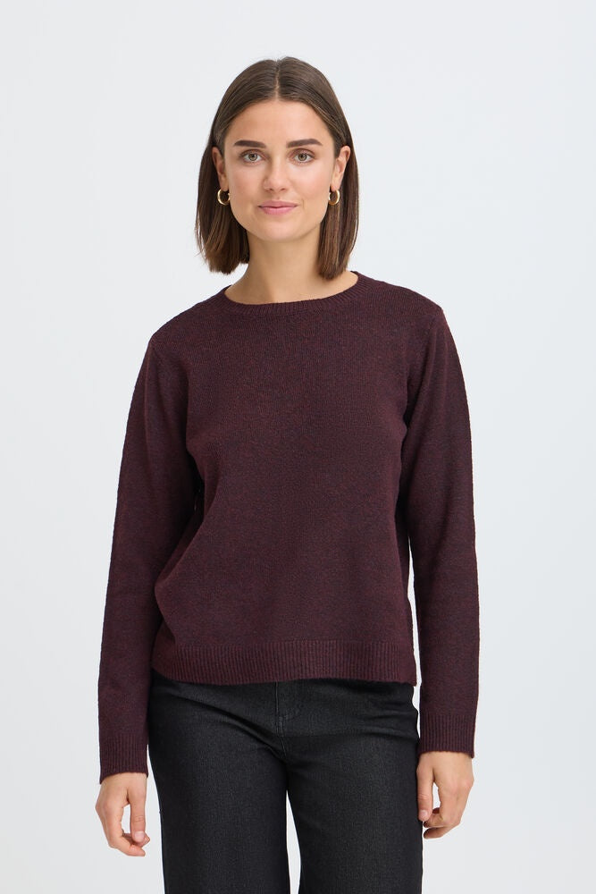 Fransa Fia Pullover Port Royale Melange