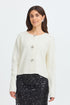 Fransa Sally Cardigan Whisper White