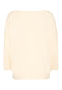 Saint Tropez Mila R-Neck Pullover Babys Breath Melange